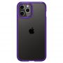 Чехол-накладка Spigen Crystal Hybrid для Apple iPhone 12 Pro Max Hydrangea Purple (ACS01478)