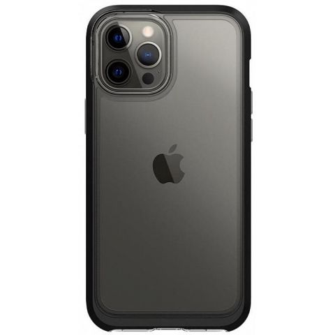 Чехол-накладка Spigen Neo Hybrid для Apple iPhone 12 Pro Max Crystal Black (ACS01622)