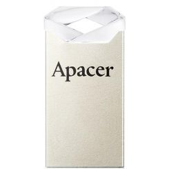 Флеш-накопитель USB 64GB Apacer AH111 Silver/Crystal (AP64GAH111CR-1)