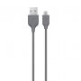 Кабель Ttec USB - мicro USB (M/M), 1.2 м, Gray (2DK7530GR) 