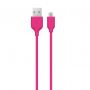 Кабель Ttec USB - мicro USB (M/M), 1.2 м, Pink (2DK7530P) 