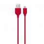 Кабель Ttec USB - мicro USB (M/M), 1.2 м, Red (2DK7530K) 