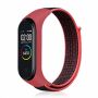 Ремешок BeCover Nylon Style для Xiaomi Mi Smart Band 5/Mi Smart Band 6 Black/Red (705416)