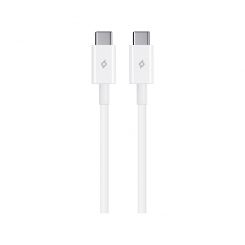 Кабель Ttec USB Type-C - USB Type-C (M/M), 1.2 м, White (2DK36B)