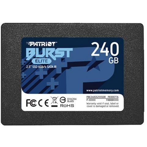 Накопичувач SSD  240GB Patriot Burst Elite 2.5