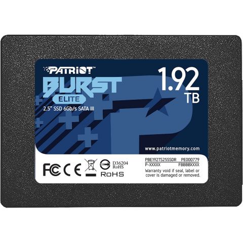Накопичувач SSD 1.92TB Patriot Burst Elite 2.5
