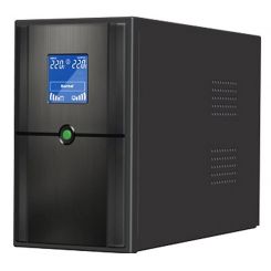 ИБП FrimeCom SL-1KL, Line Int., AVR, 2 x евро, LCD, металл (под внеш. АКБ, с правильной синусоидой)