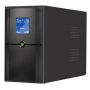 ИБП FrimeCom SL-1KL, Line Int., AVR, 2 x евро, LCD, металл (под внеш. АКБ, с правильной синусоидой)