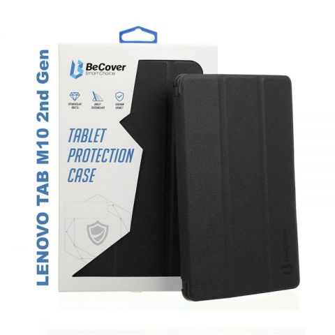Чехол-книжка BeCover Smart для Lenovo Tab M10 HD 2nd Gen TB-X306 Black (705627) Чехол-книжка BeCover Smart для Lenovo Tab M10 HD 2nd Gen TB-X306 Black (705627)