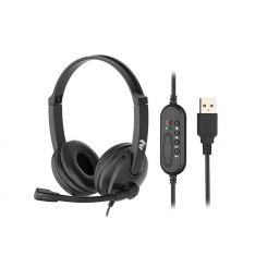 Гарнітура 2E CH12 USB Black (2E-CH12SU)