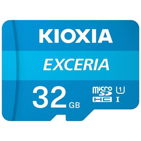 Карта памяти MicroSDHC   32GB UHS-I Class 10 Kioxia Exceria R100MB/s (LMEX1L032GG2) + SD-адаптер