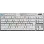 Клавиатура беспроводная Logitech G915 Gaming TKL Tenkeyless LightSpeed Wireless RGB Mechanical White (920-009664)