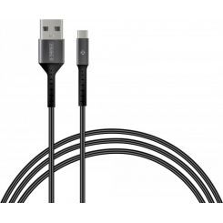 Кабель Intaleo CB0 USB - micro USB (M/M), 1.2 м, Black/Grey (1283126495649)