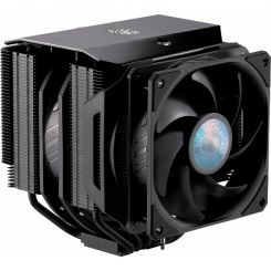 Кулер процессорный CoolerMaster MasterAir MA624 (MAM-D6PS-314PK-R1), Intel: 2066/2011-3/2011/1150/1151/1155/1156/1366/, AMD: AM2+/AM2/AM3/AM3+/AM4/FM1/FM2/FM2+, 140x140x25мм, 4-pin PWM