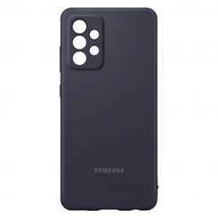 Чехол-накладка Samsung Silicone Cover для Samsung Galaxy A52 SM-A525/SM-A526/A52s SM-A528 Black (EF-PA525TBEGRU)