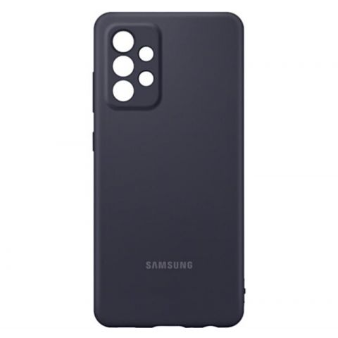 Чехол-накладка Samsung Silicone Cover для Samsung Galaxy A52 SM-A525/SM-A526/A52s SM-A528 Black (EF-PA525TBEGRU)