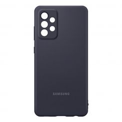 Чехол-накладка Samsung Silicone Cover для Samsung Galaxy A72 SM-A725 Black (EF-PA725TBEGRU)