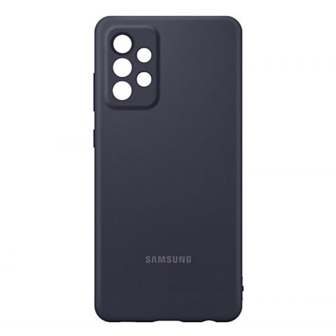 Чехол-накладка Samsung Silicone Cover для Samsung Galaxy A72 SM-A725 Black (EF-PA725TBEGRU)