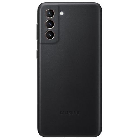 Чехол-накладка Samsung Leather Cover для Samsung Galaxy S21+ SM-G996 Black (EF-VG996LBEGRU)