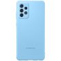 Чехол-накладка Samsung Silicone Cover для Samsung Galaxy A72 SM-A725 Blue (EF-PA725TLEGRU)