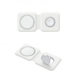 Беспроводное зарядное устройство ColorWay MagSafe Duo Charger 15W for iPhone White (CW-CHW32Q-WT)