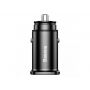 Автомобильное зарядное устройство Baseus Square Metal (2USB, 5A) 30W Black (CCALL-DS01)