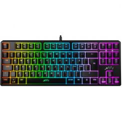 Клавиатура Xtrfy K4 TKL RGB Kailh Red UA Black (XG-K4-RGB-TKL-R-UKR) USB