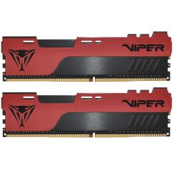 Модуль памяти DDR4 2x8GB/3200 Patriot Viper Elite II Red (PVE2416G320C8K)