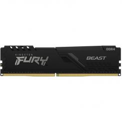 Модуль памяти DDR4 8GB/3200 Kingston Fury Beast Black (KF432C16BB/8)