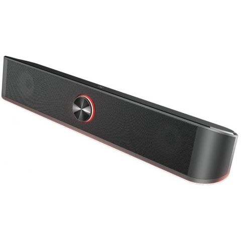 Акустическая система Trust GXT 619 Thorne RGB Illuminated Soundbar Black (24007)