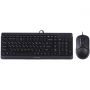 Комплект (клавиатура, мышь) A4Tech F1512 Black USB