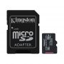 Карта памяти MicroSDHC 32GB UHS-I/U3 Class 10 Kingston Industrial + SD-adapter (SDCIT2/32GB)