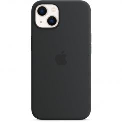 Чехол-накладка Apple Silicone Case with MagSafe для Apple iPhone 13 Midnight (MM2A3)