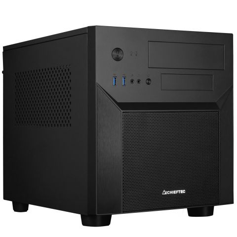 Корпус Chieftec Pro Cube CI-02B-OP Black Без БП