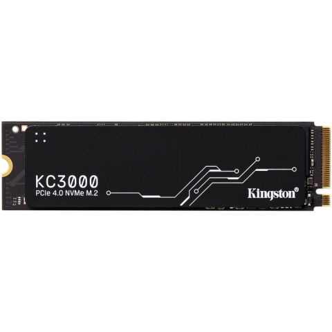 Накопичувач SSD  512GB Kingston KC3000 M.2 2280 PCIe 4.0 x4 NVMe 3D TLC (SKC3000S/512G)