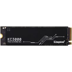Накопичувач SSD 1TB Kingston KC3000 M.2 2280 PCIe 4.0 x4 NVMe 3D TLC (SKC3000S/1024G)