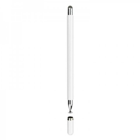 Стилус универсальный Goojodoq 2 в 1 Capacitive Drawing Point Ball White (1005001792837306W)