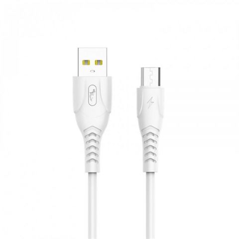 Кабель SkyDolphin S08V USB - micro USB (M/M), 1 м, White (USB-000564)