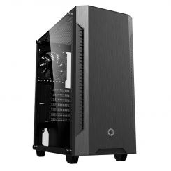 Корпус GameMax Fortress TG Black без БП