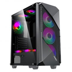 Корпус GameMax Revolt Black без БП