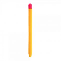 Чехол Goojodoq Matt 2 Golor TPU для стилуса Apple Pencil 2 Yellow/Pink (1005002071193896YP)