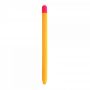 Чехол Goojodoq Matt 2 Golor TPU для стилуса Apple Pencil 2 Yellow/Pink (1005002071193896YP)