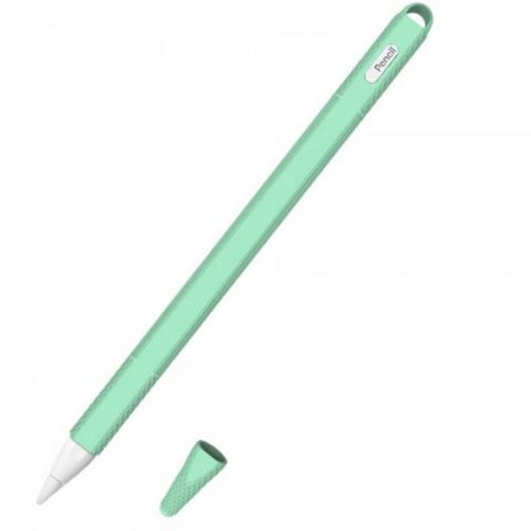 Чехол Goojodoq Hybrid Ear TPU для стилуса Apple Pencil 2 Light/Green (4001055094286LG)