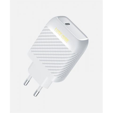 Сетевое зарядное устройство Luxe Cube Dynamic 18W (1USBх3A) White (4446689880643)