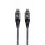 Кабель Cablexpert USB Type-C - USB Type-C (M/M), 1.5 м, Grey (CC-USB2B-CMCM60-1.5M)