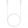 Кабель Samsung USB Type-C - USB Type-C (M/M), 1 м, White (EP-DA705BWRGRU)