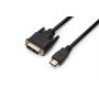 Кабель Prologix Premium HDMI - DVI V 1.3 (M/M), Single Link, 18+1, 3 м, Black (PR-HDMI-DVI-P-01-30-3m)