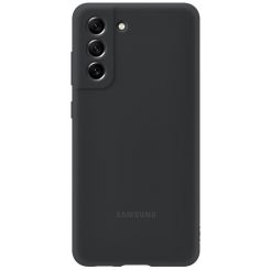 Чехол-накладка Samsung Silicone Cover для Samsung Galaxy S21 FE SM-G990 Dark Gray (EF-PG990TBEGRU)