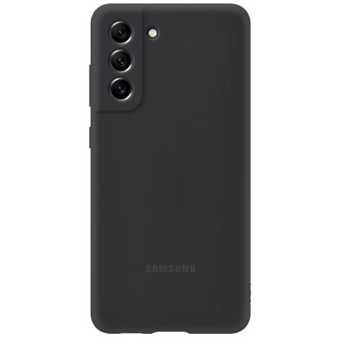Чехол-накладка Samsung Silicone Cover для Samsung Galaxy S21 FE SM-G990 Dark Gray (EF-PG990TBEGRU)