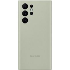 Чехол-накладка Samsung Silicone Cover для Samsung Galaxy S22 Ultra SM-S908 Olive Green (EF-PS908TMEGRU)